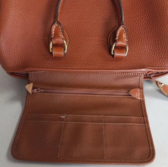 Dooney & Bourke, Pre Date Tag, 1980s Large Boston Bag - Picture 10 of 15